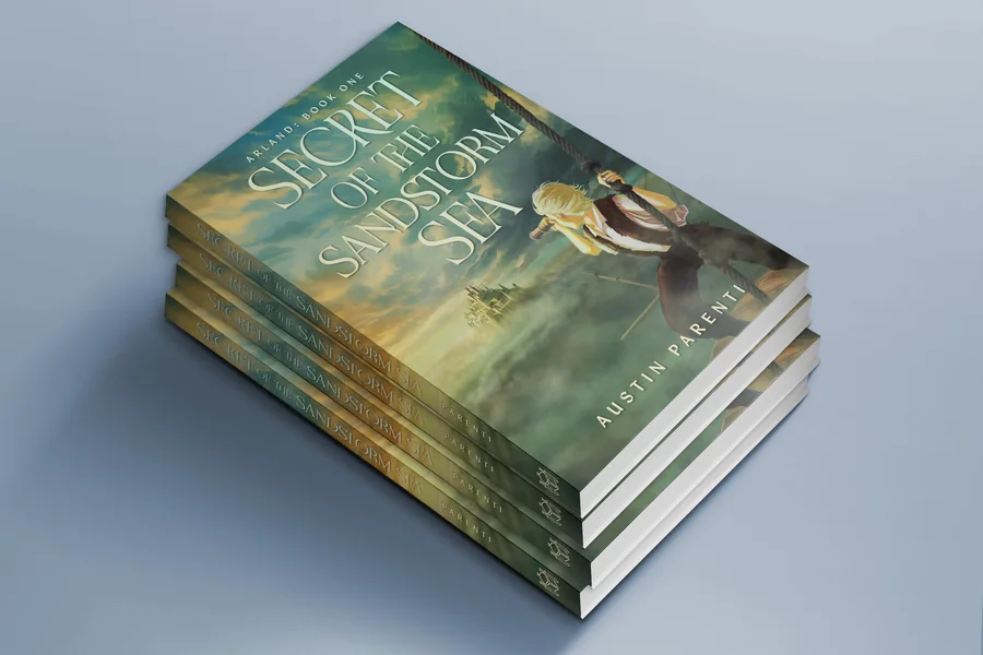Arland: Secret of the Sandstorm Sea, paperback edition